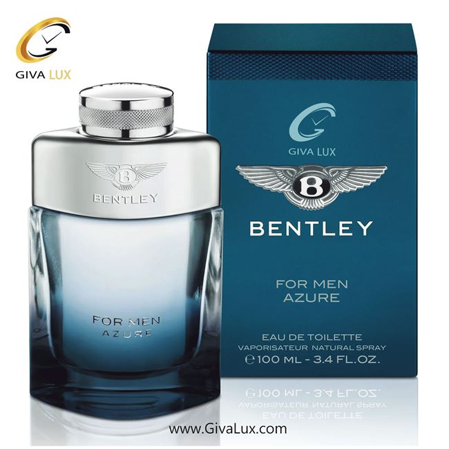  ادو تویلت مردانه  اورجینال مدل Bentley For Men Azure | بنتلی فور من آزور (بنتلی آزور) حجم  100 میل